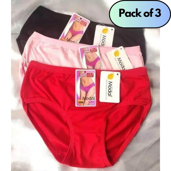 Antibacterial Panties Pack 3